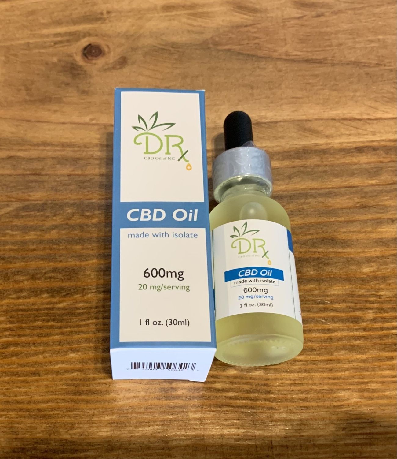 DRx CBD Oil-600 mg Isolate