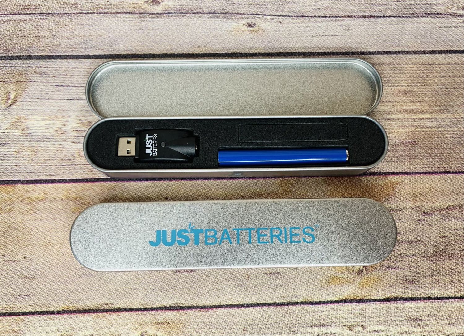 Just CBD Battery &amp; Charger Set - Blue