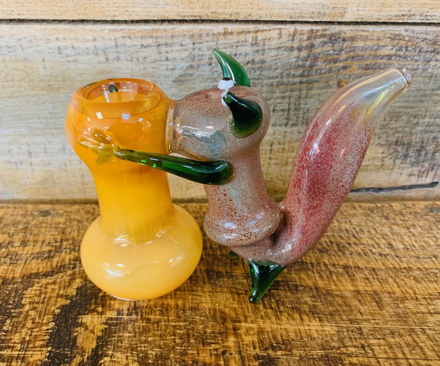 4&quot; Glass Squirrel Water Pipe