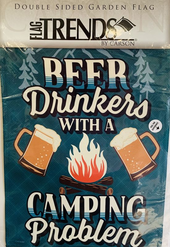 Flag-Camping Problem Garden Flag