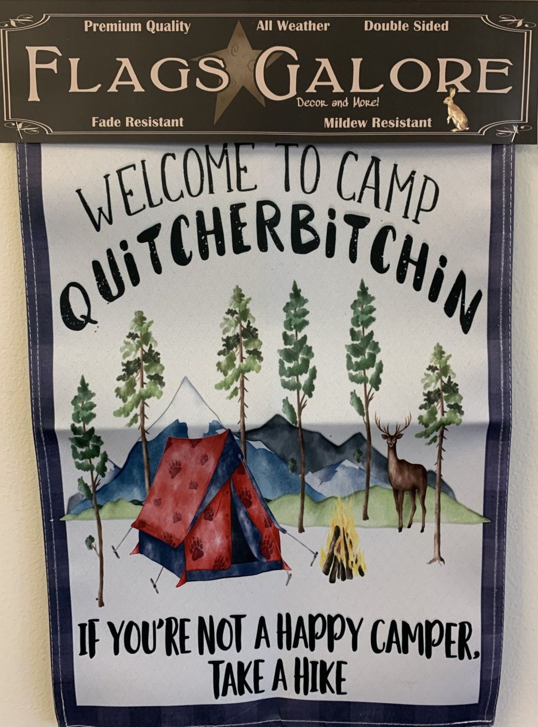 Flag-Camp Quityourbitchin Graden Flag