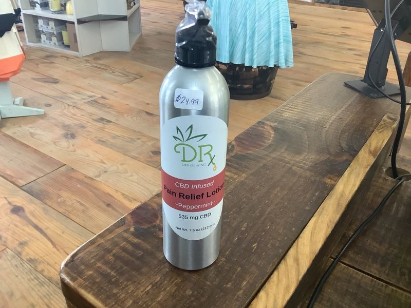 DRx CBD Pain Relief Lotion - Pump Bottle - Peppermint