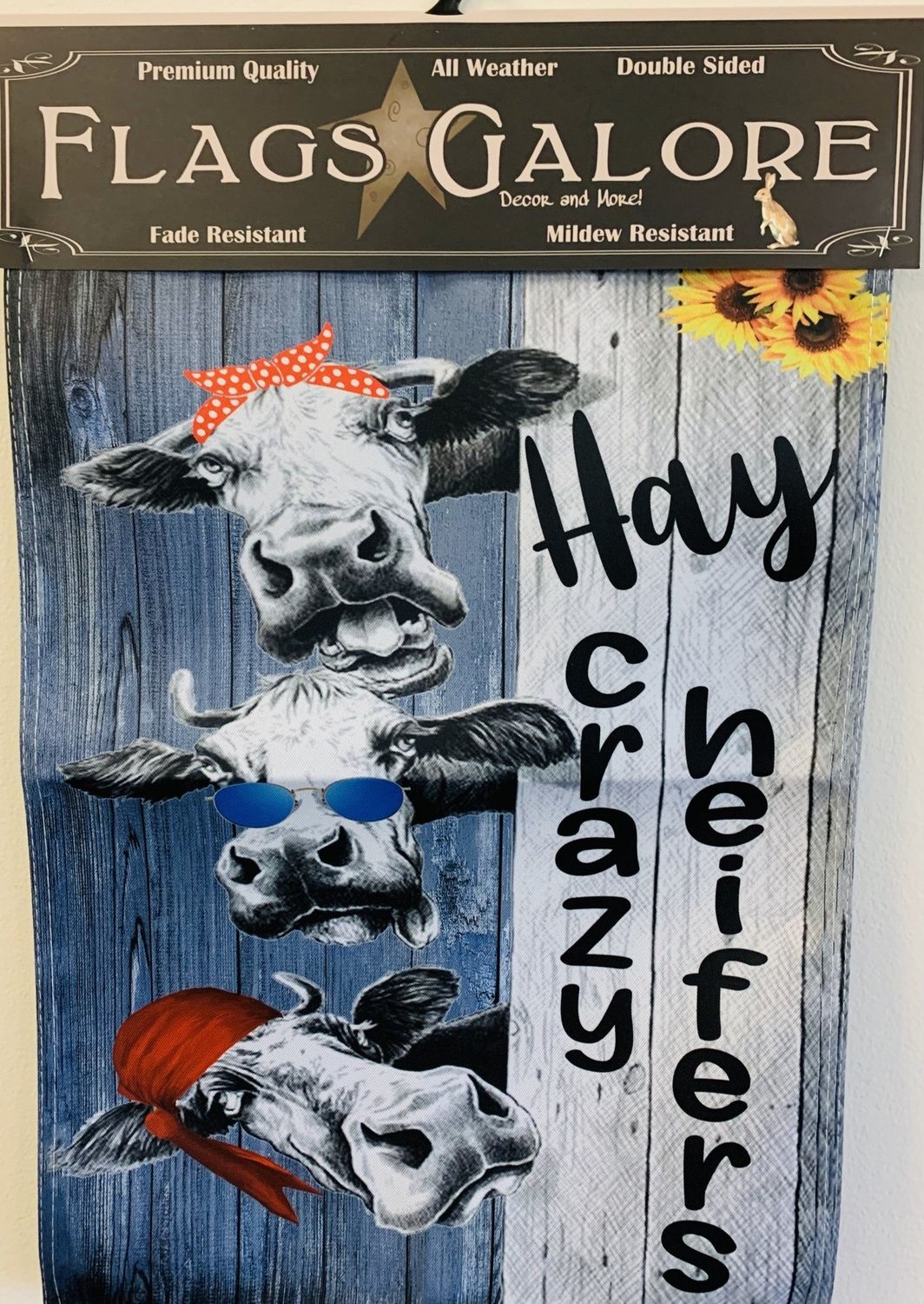 Flag-Hay Heiffers Garden Flag