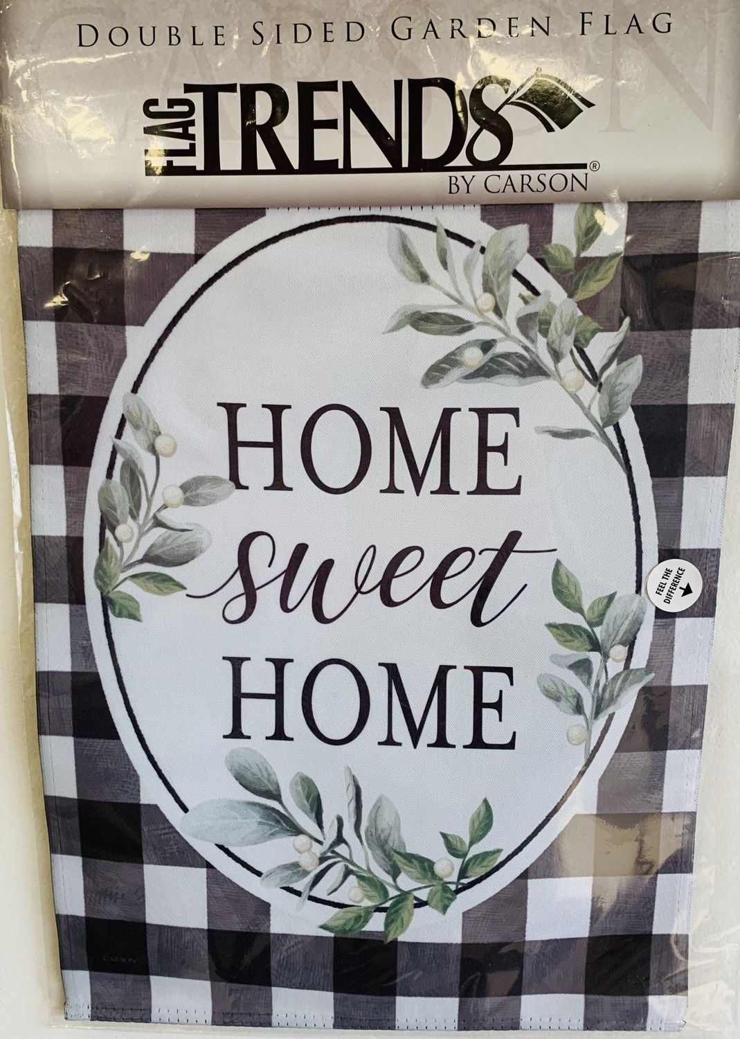 Flag-Buffalo Check Home Garden Flag