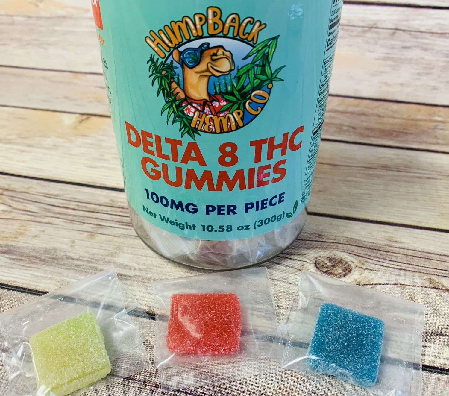 HumpBack Hemp Delta 8 Gummie 100mg pc