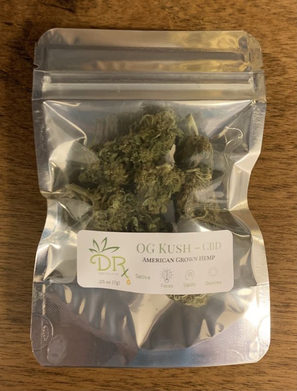 DRx OG  Kush CBD Flower .25oz