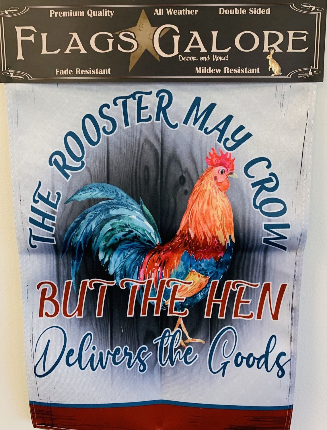 Flag-The Rooster May Crow