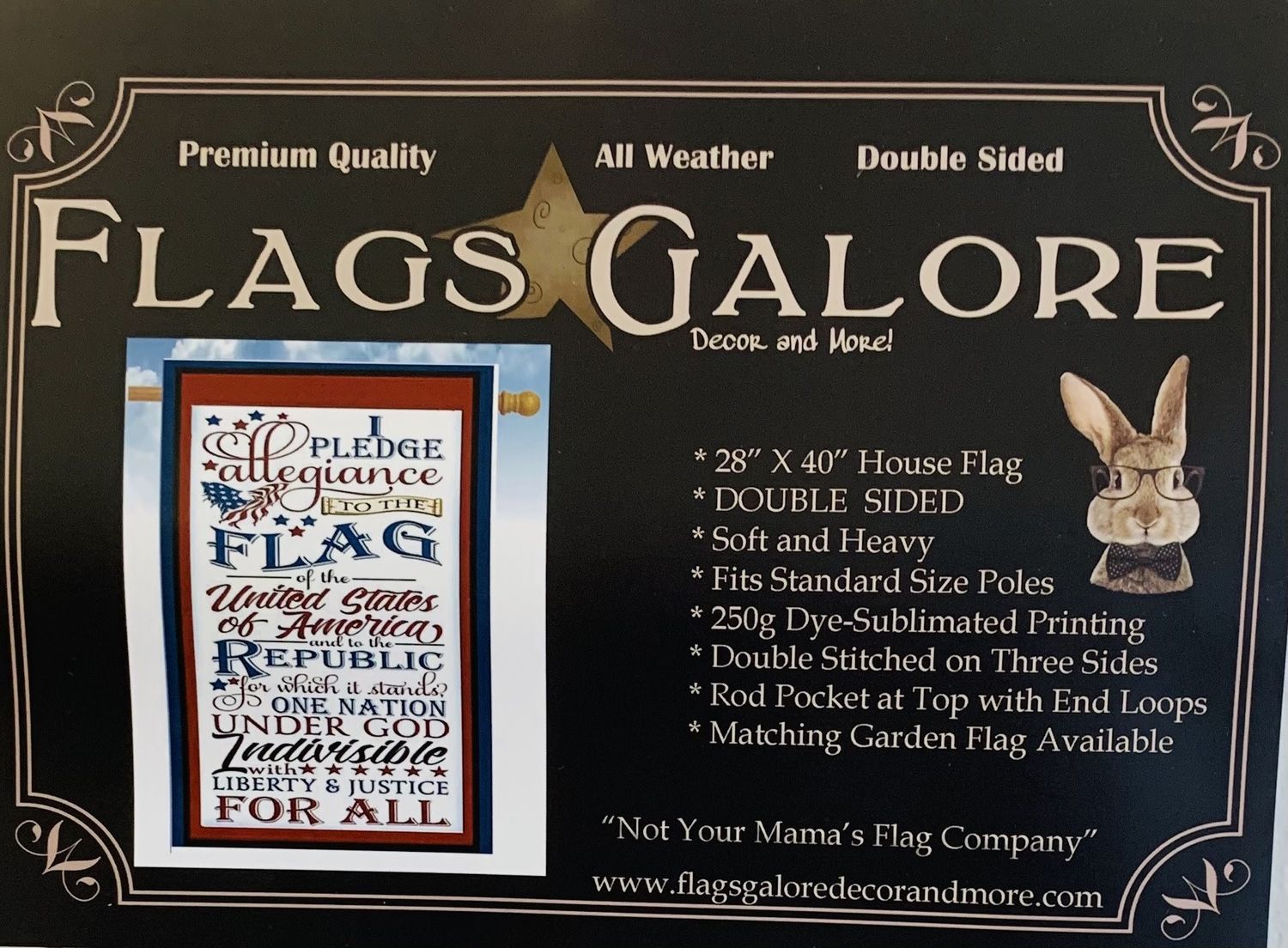 Flag-The Pledge House Flag