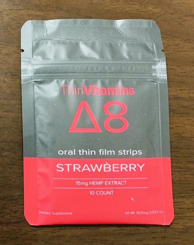 Thin Vitamins-Delta 8 Strawberry