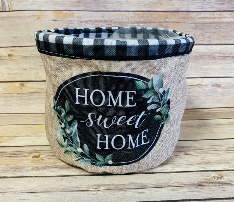 Pot Cover-Buffalo Check 8&quot;