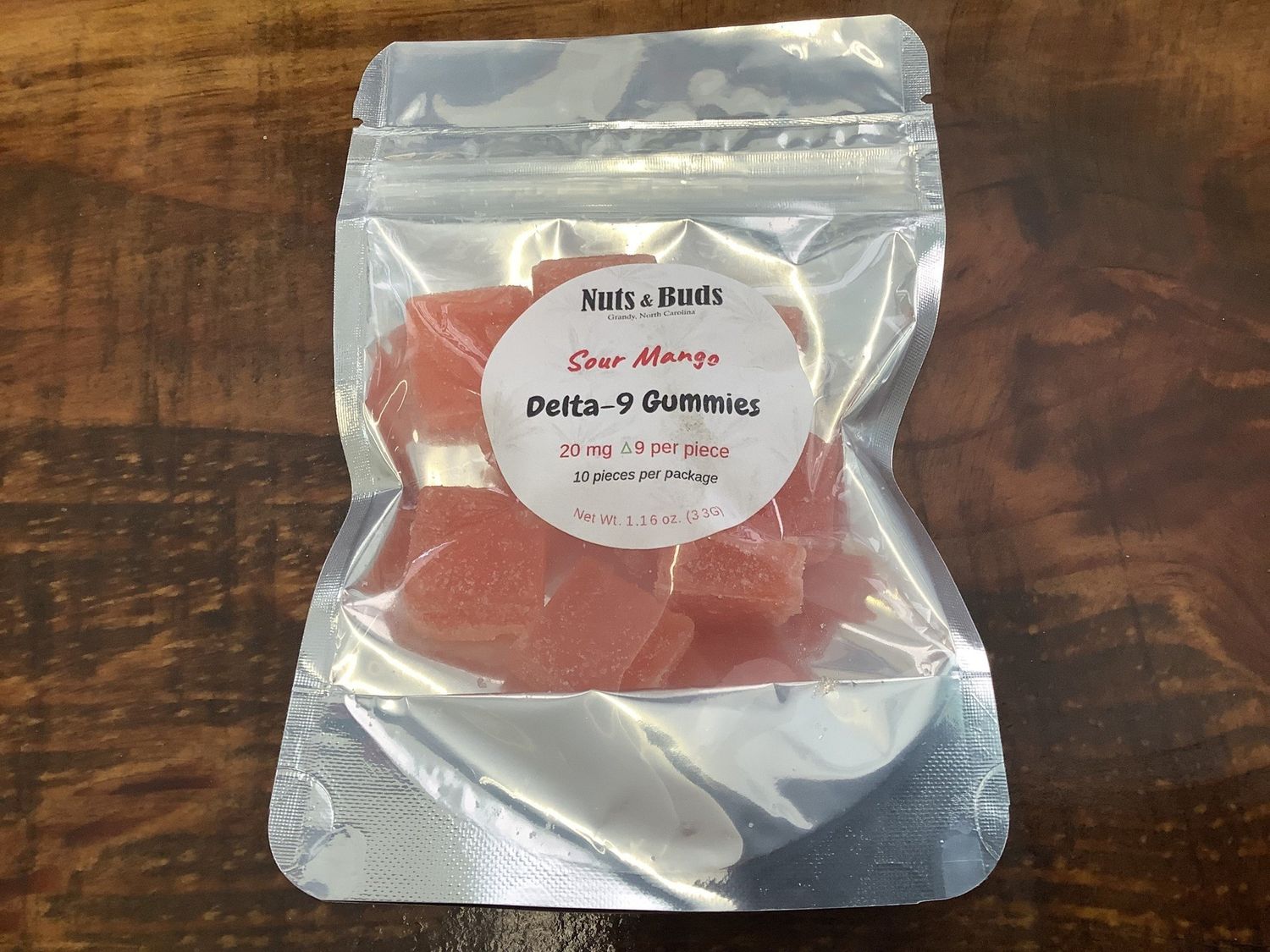 Nuts and Buds (Delta 9) Tutti Frutti 10mg  per gummie