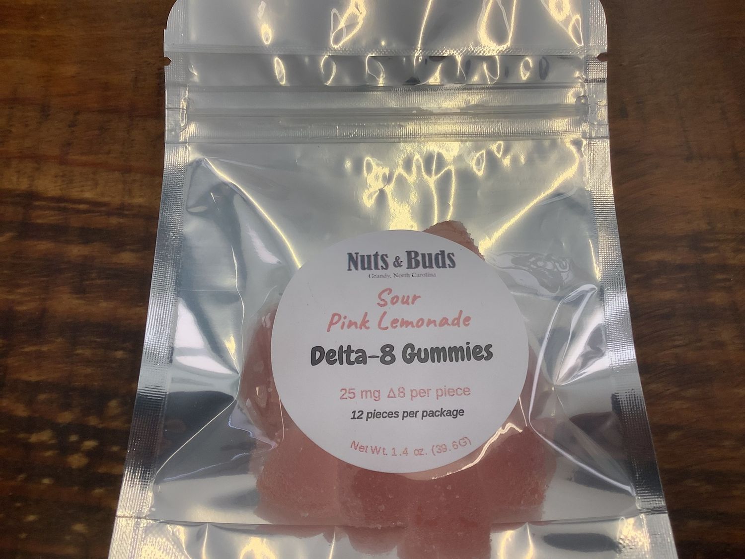 Nuts and Buds (Delta 8) Orange - 25mg per gummie