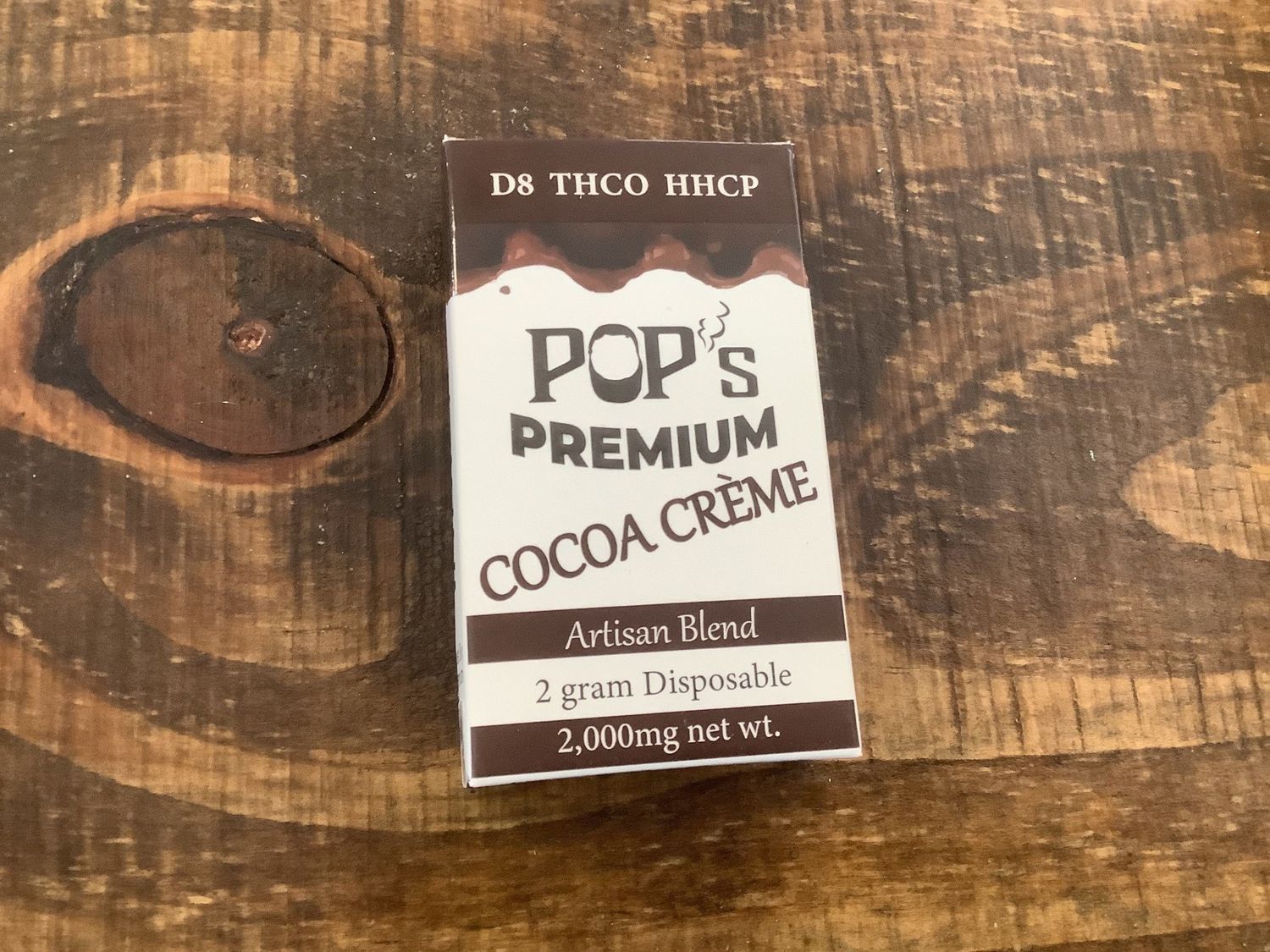 POP’s Premium D8 cart (Cocoa Crème - Indica) 2g