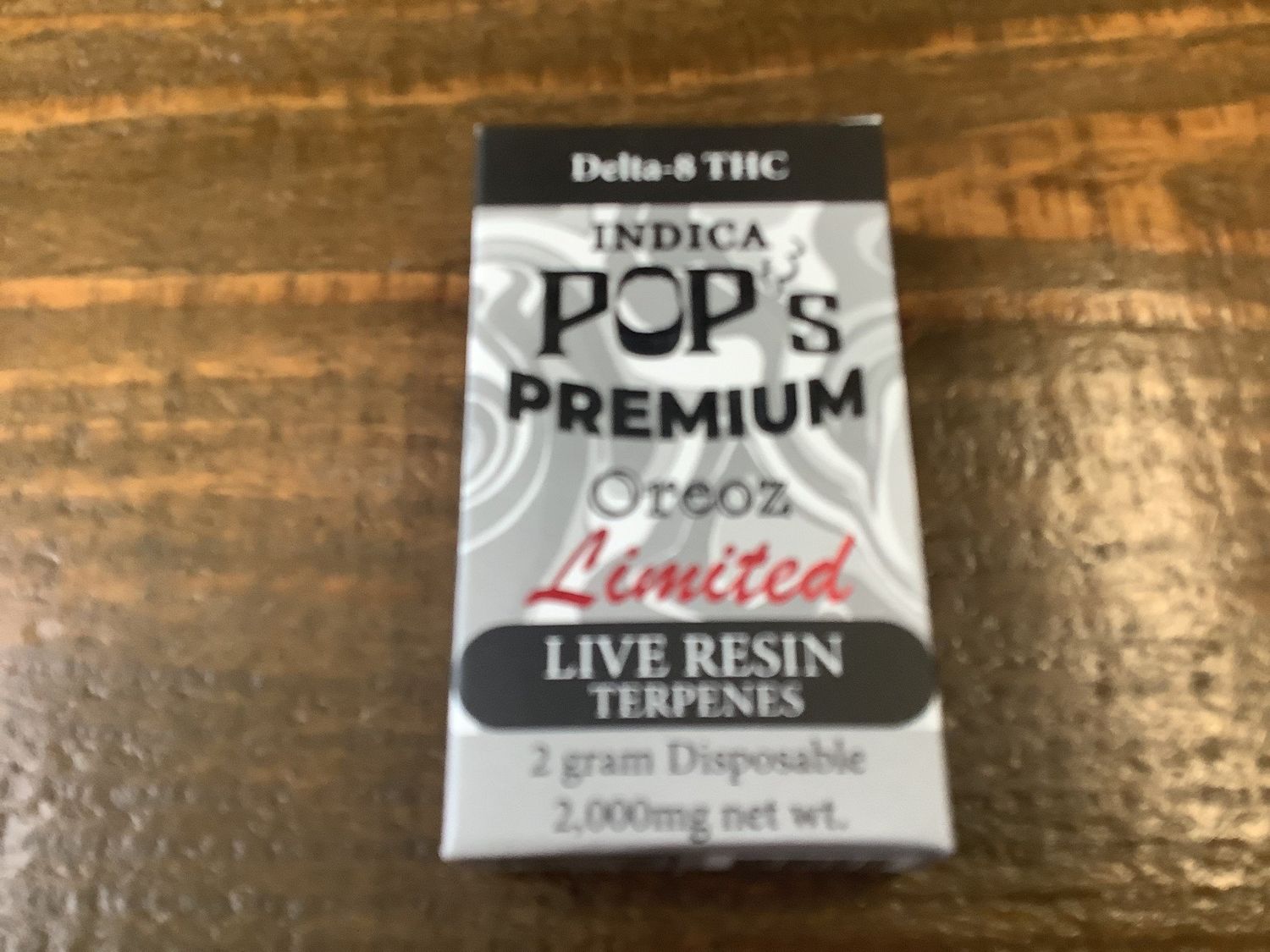 POP’s Premium  D8 (Limited Oreos) 2g Cart