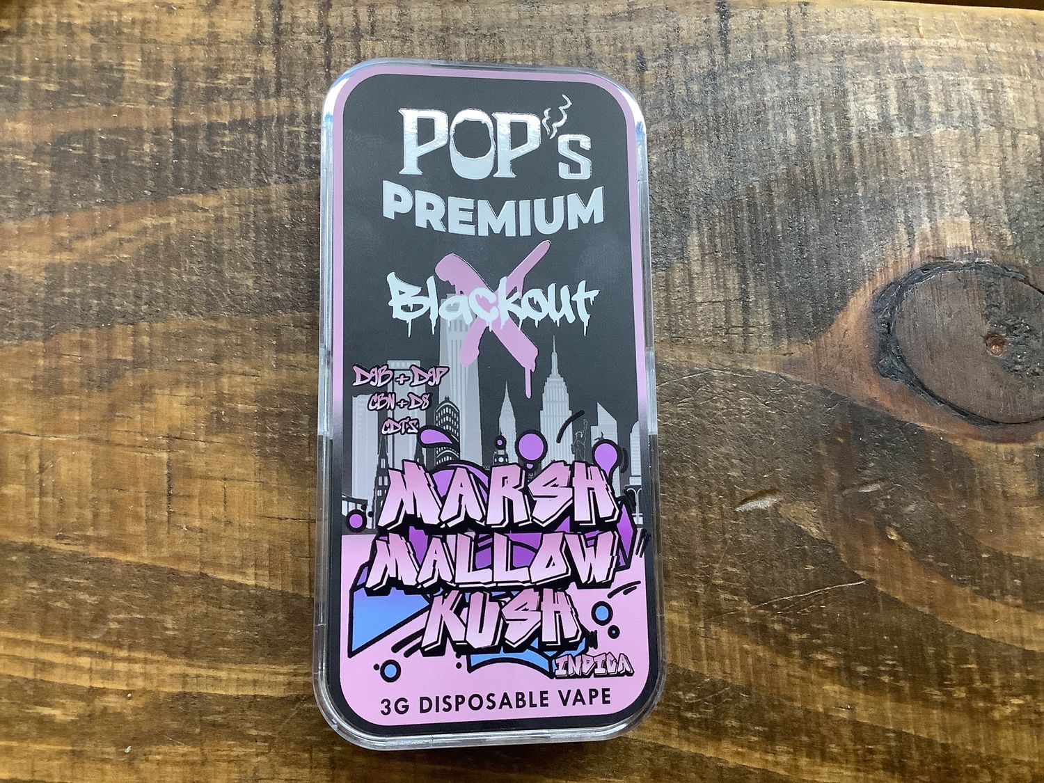 POP’s Premium D8 cart ( Marshmallow Kush - 3g)
