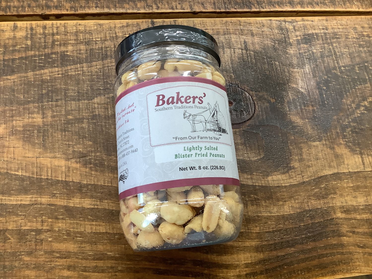 8 oz. Lightly salted Peanuts