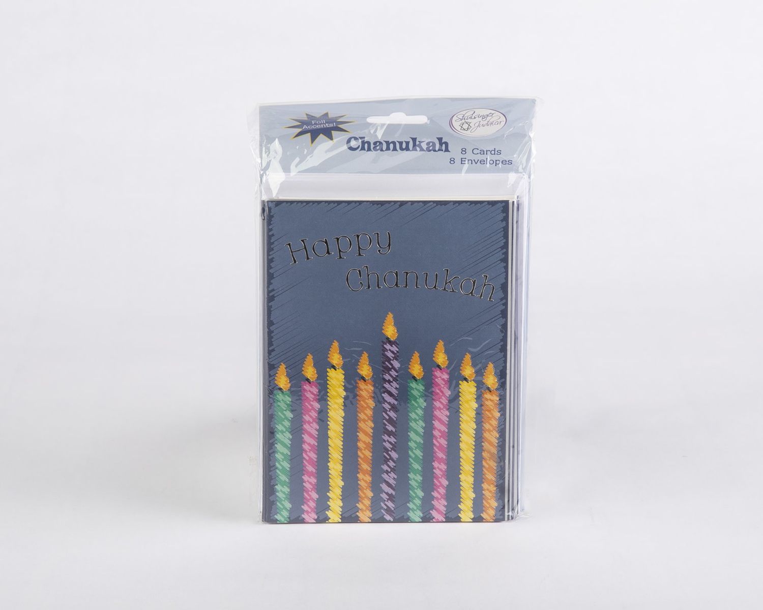 Chanukah Cards Bright candles