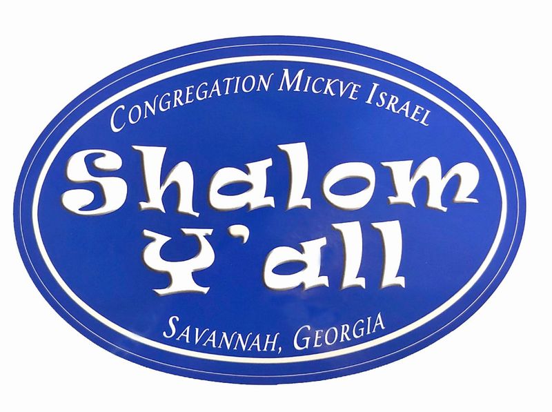 Shalom Y’all Stickers