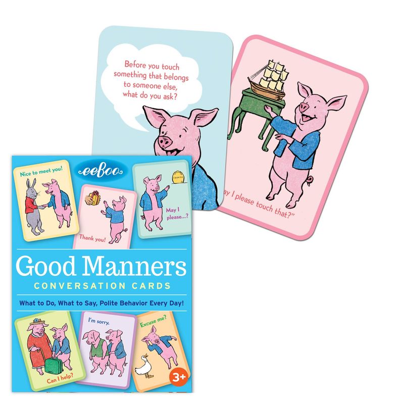 GOOD MANNERS FLASH CARDS