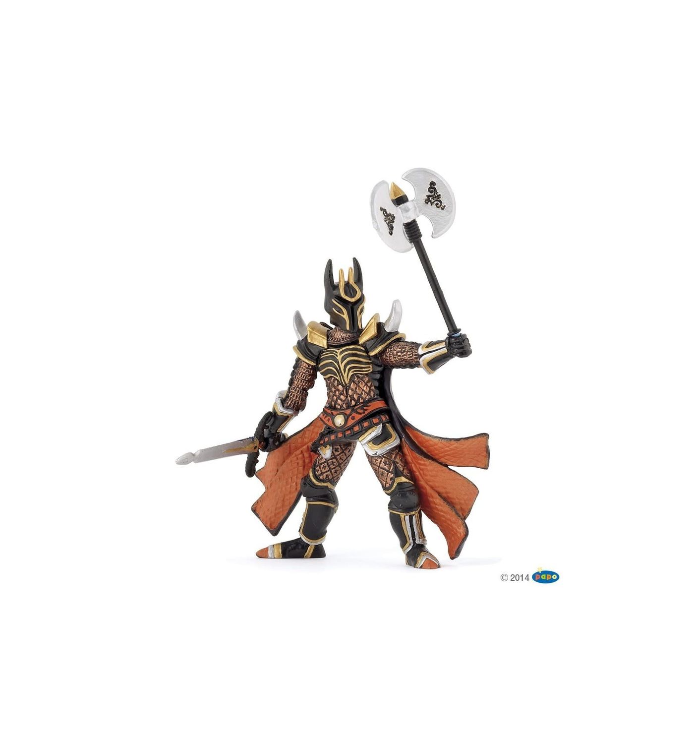 Papo Knight w/a Triple Battle Axe