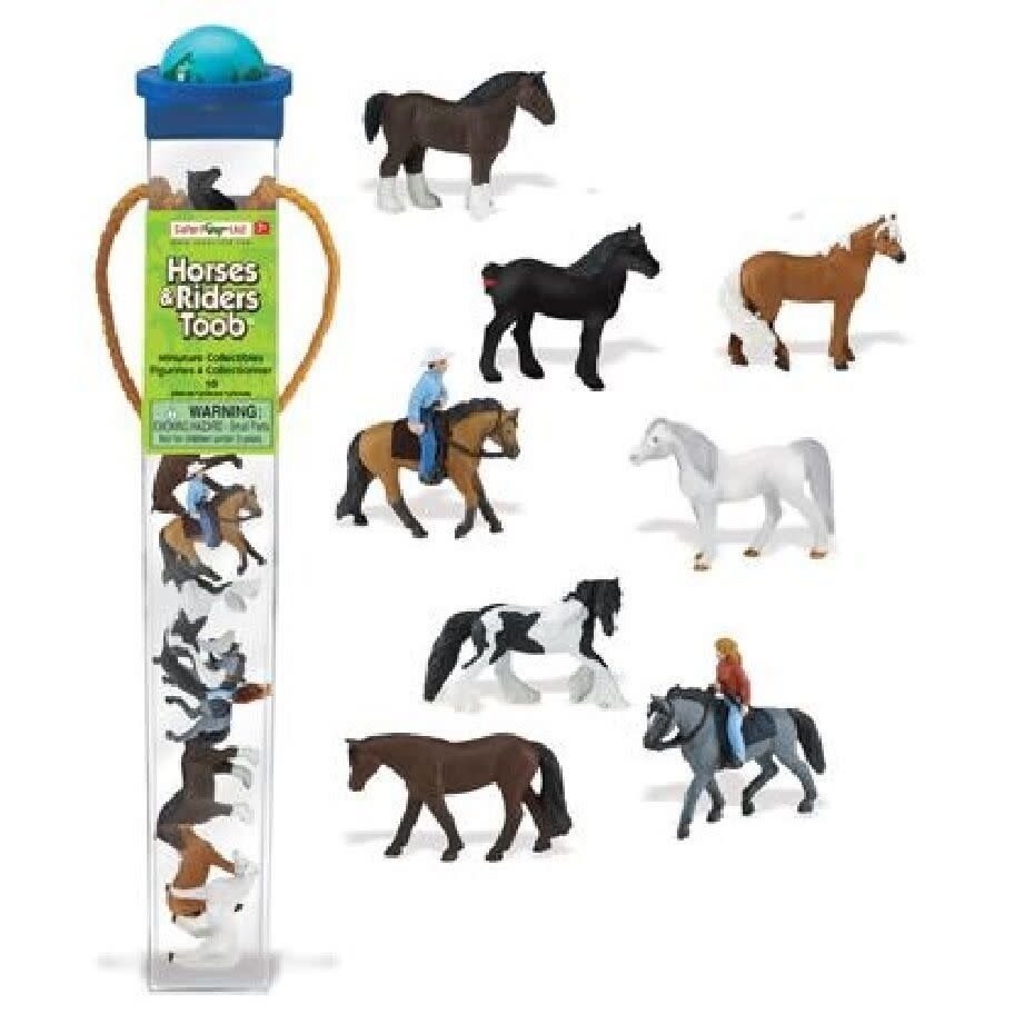 Safari Toob Horses & Riders