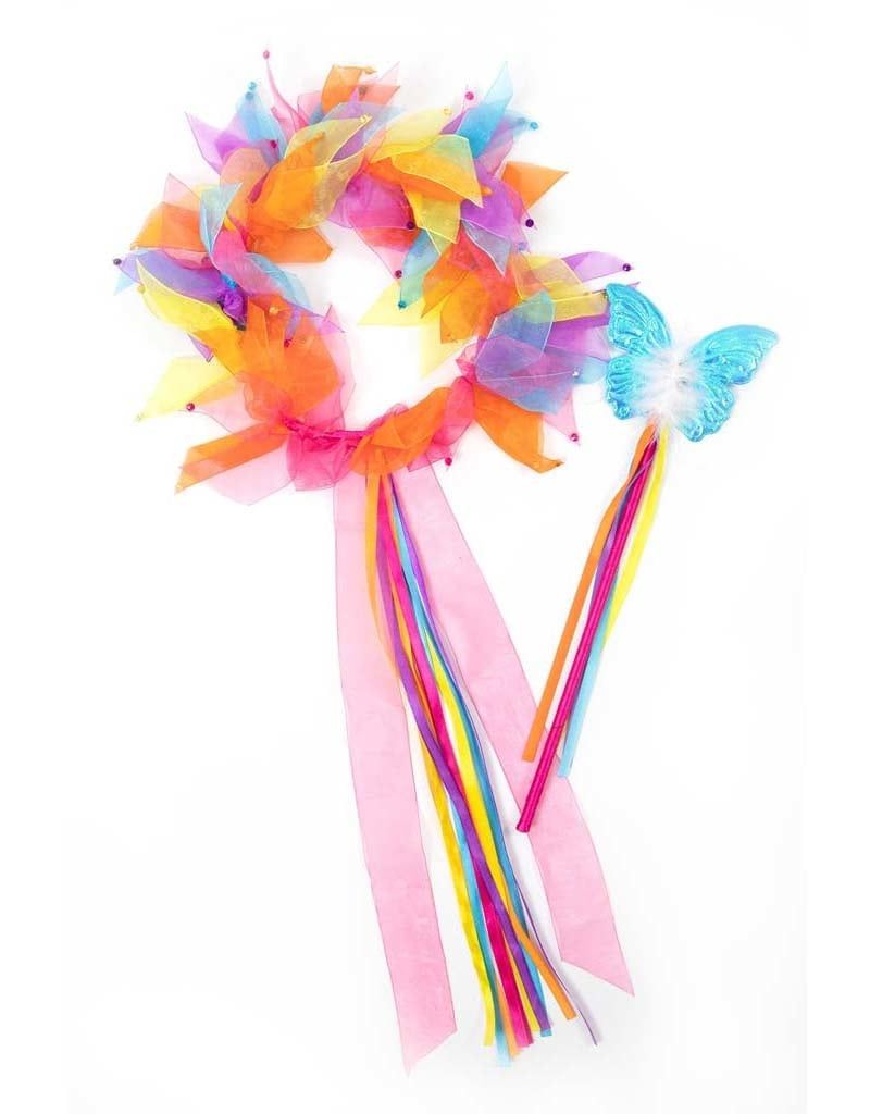 Rainbow Fairy Halo & Wand (Pg. 61)Ages 3+
