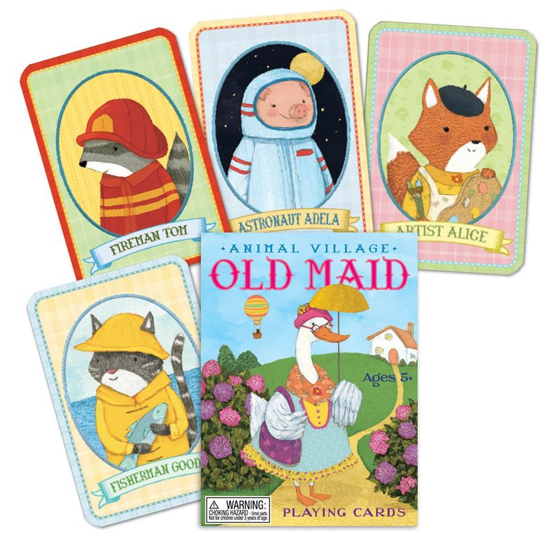 !Eeboo Animal Old Maid Playing Cards