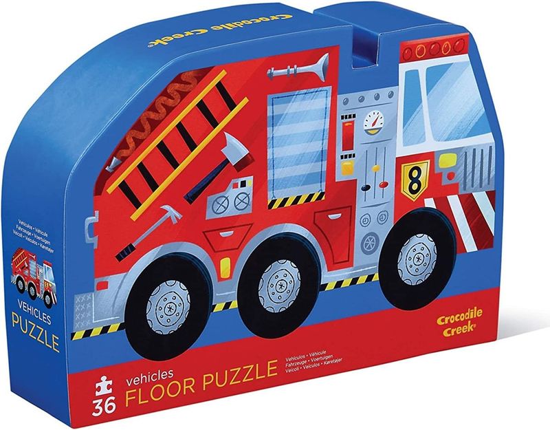 36pc Floor Puzzle Vehicles