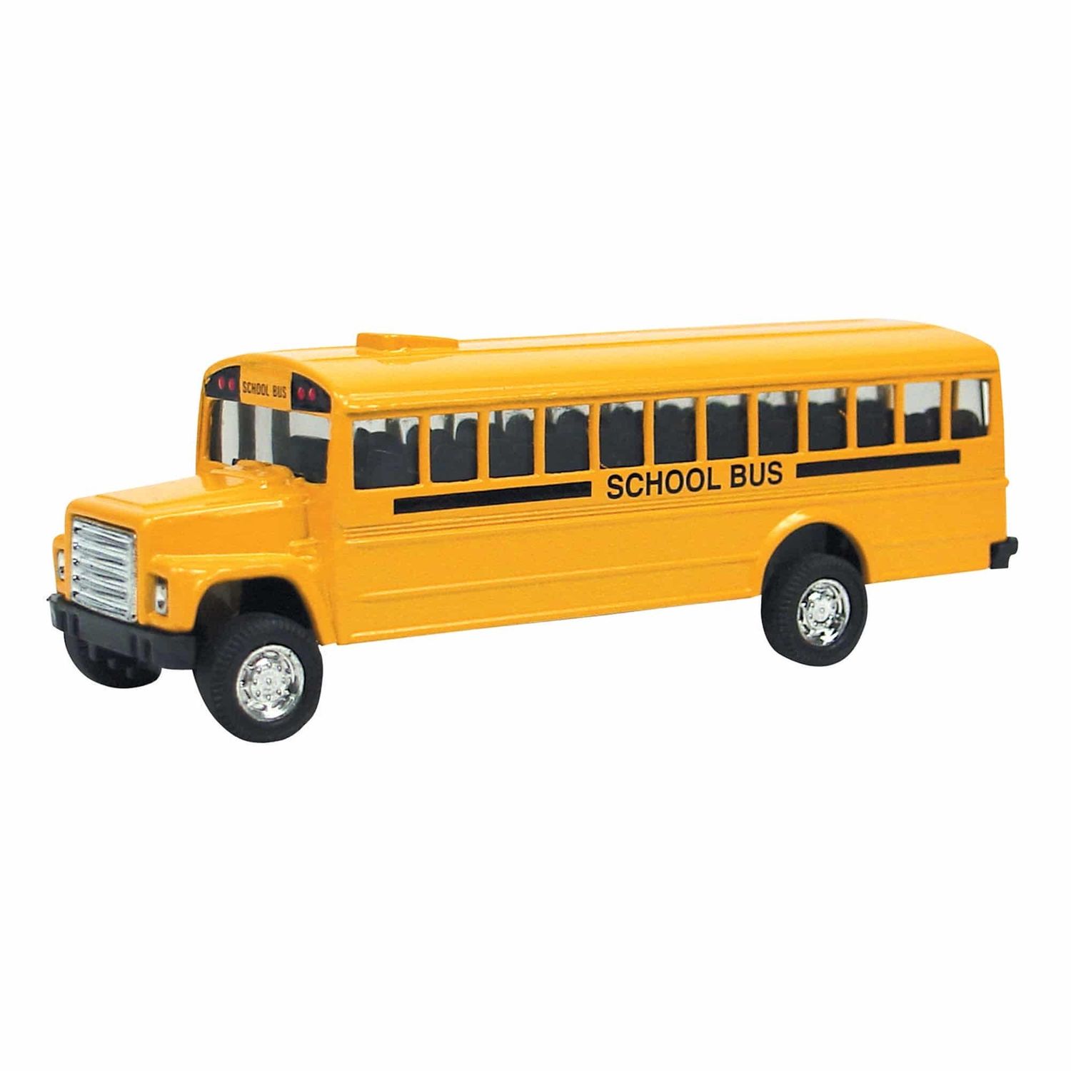 DIE-CAST BUS, PULL-BACK