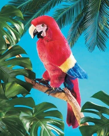 Folkmanis MACAW, SCARLET