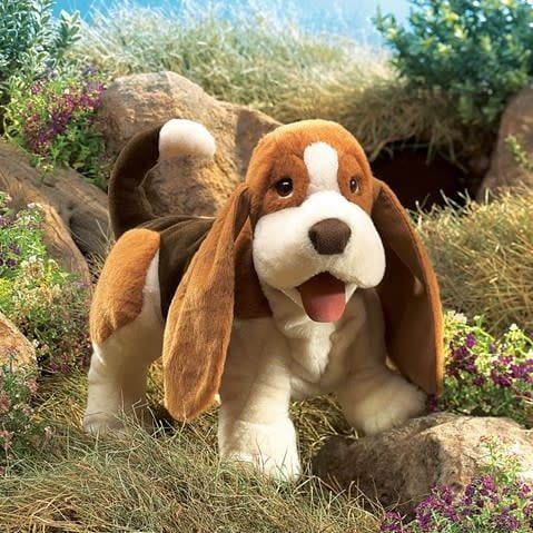 Folkmanis HOUND, BASSET Puppet