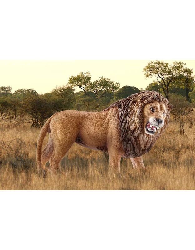 Schleich Lion, roaring