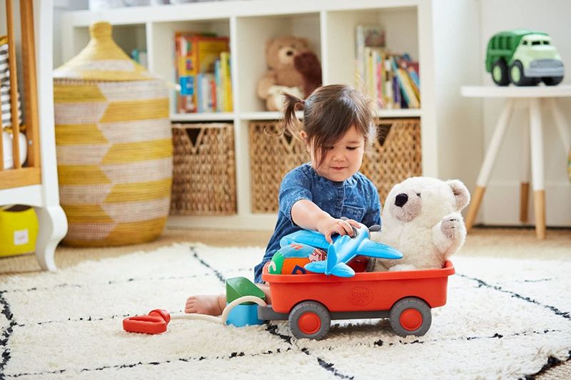 Green Toys Wagon - Orange