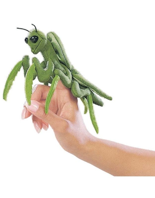 Folkmanis MINI PRAYING MANTIS Finger Puppet