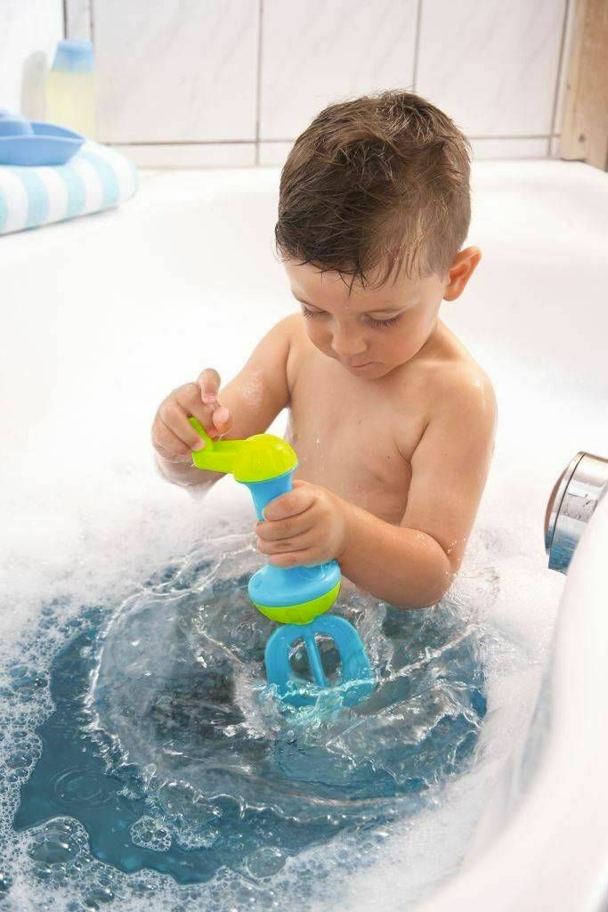 Haba Bubble Bath Whisk, blue