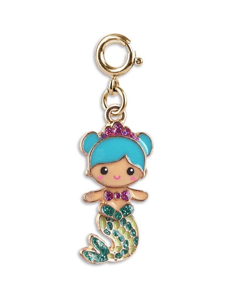 Charm It! Gold Swivel Mermaid Charm