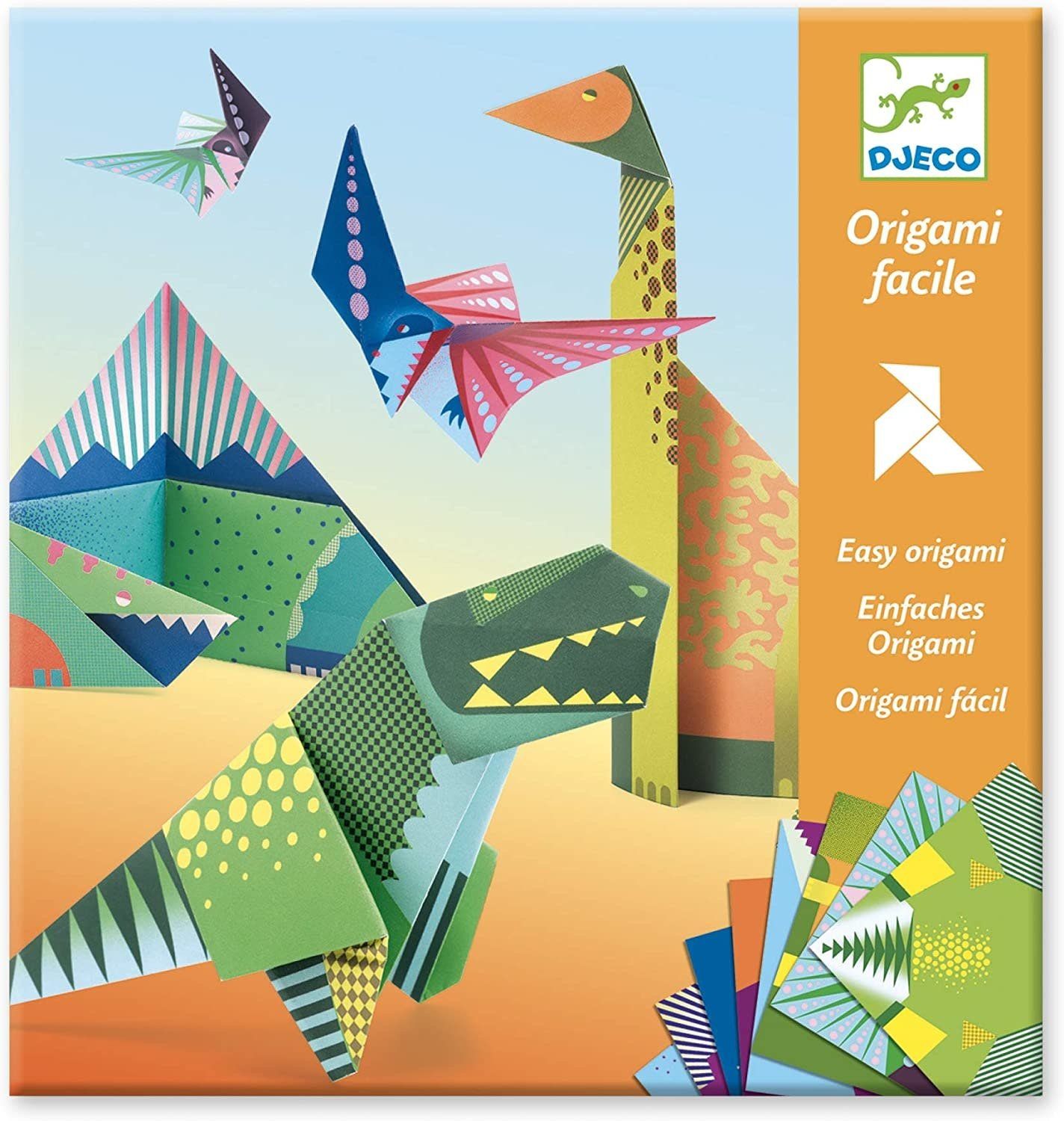 **Djeco Petit Gifts - Origami Dinosaurs
