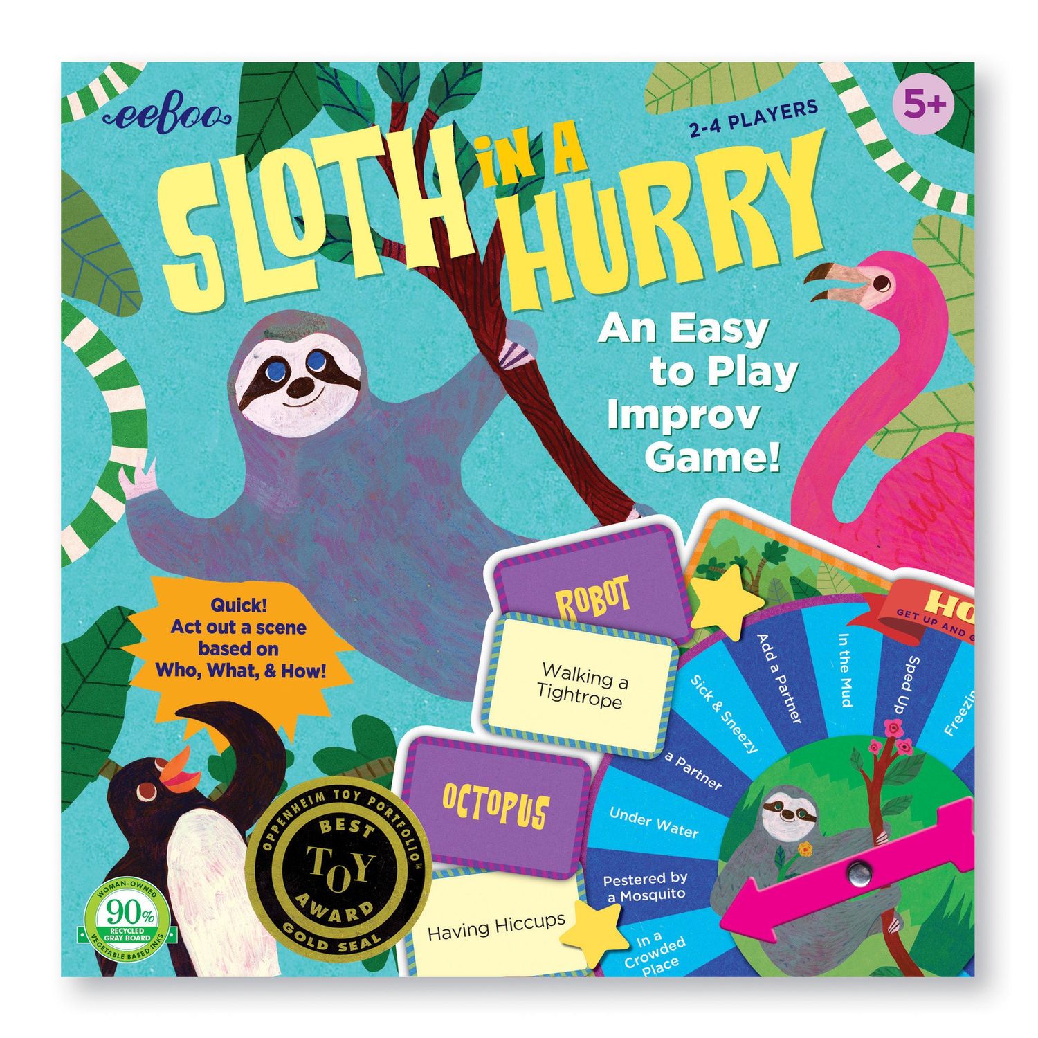 Eeboo Sloth In A Hurry