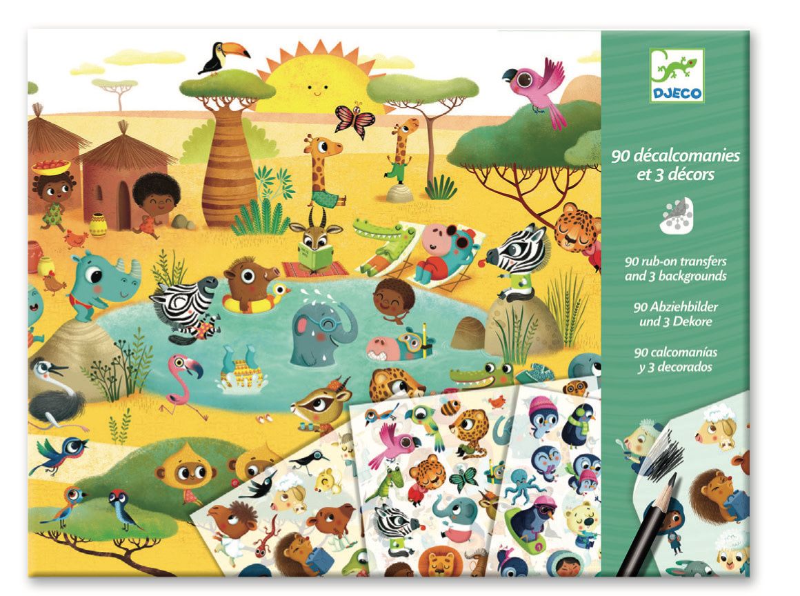 **Djeco Petit Gifts - Transfers Around The World