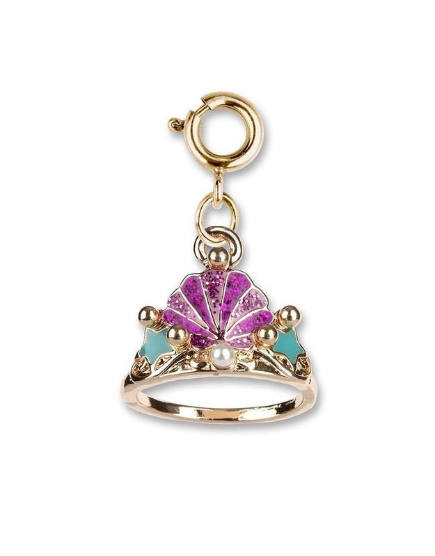 Charm It! Gold Mermaid Tiara Charm