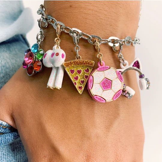 Charm It! Kitty Ears Headphones Charm