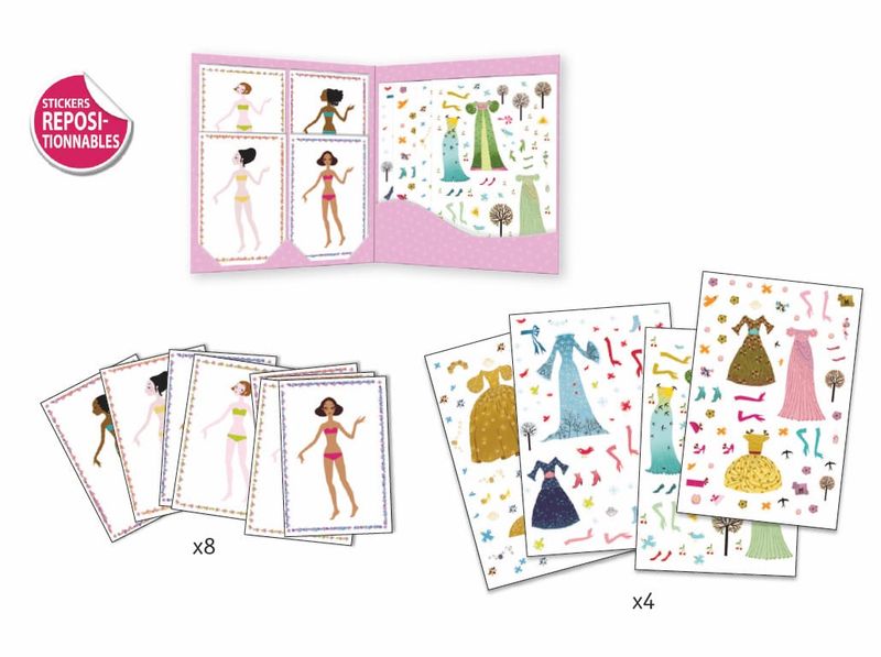 PG Paper Dolls Dresses-Seasons