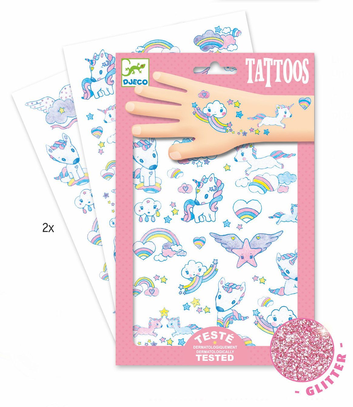 Djeco Tattoos Unicorns