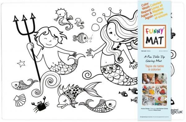 Funny Mat Mermaid