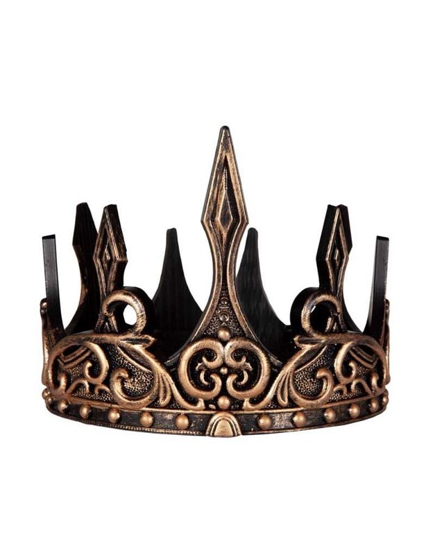 Medieval Crown Gold / Black