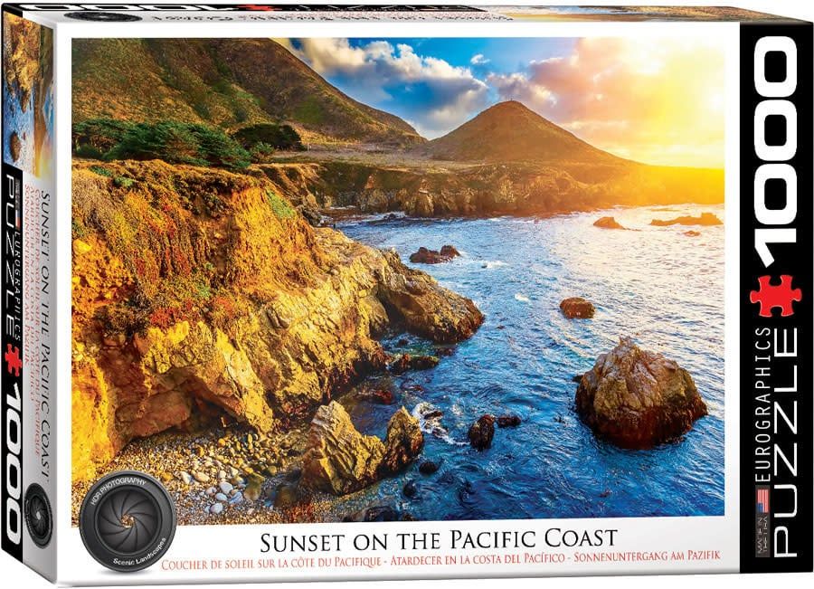 1000pc Sunset on the Pacific Coast