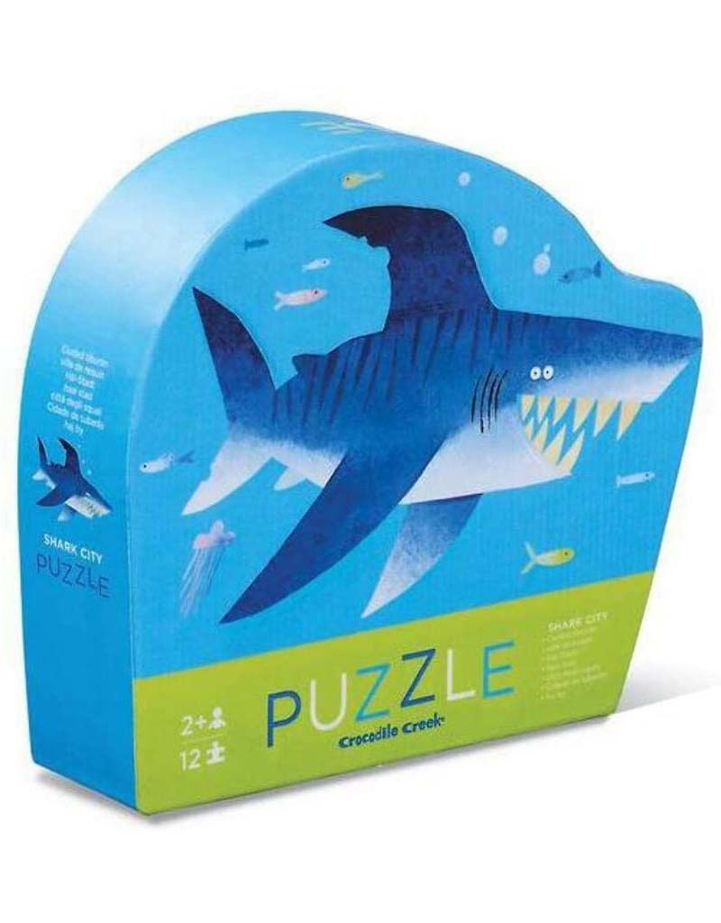 12pc Mini Puzzle Shark City