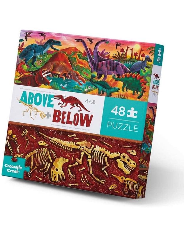 48pc Above & Below Dinosaur World