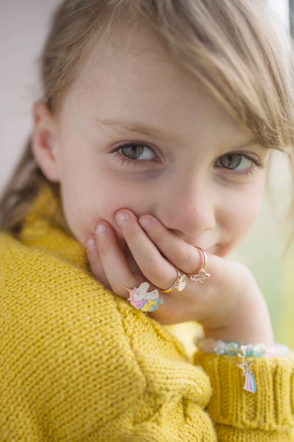 Boutique Butterfly and Unicorn Rings