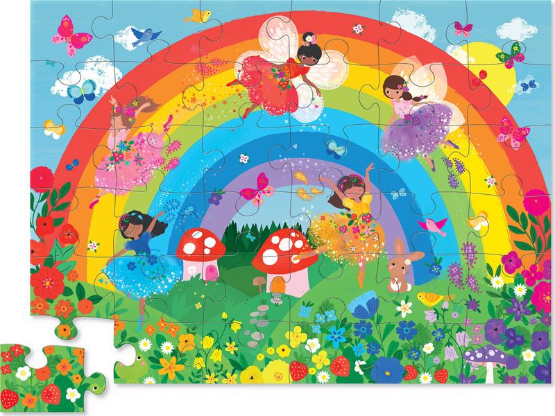 36pc Puzzle Over the Rainbow